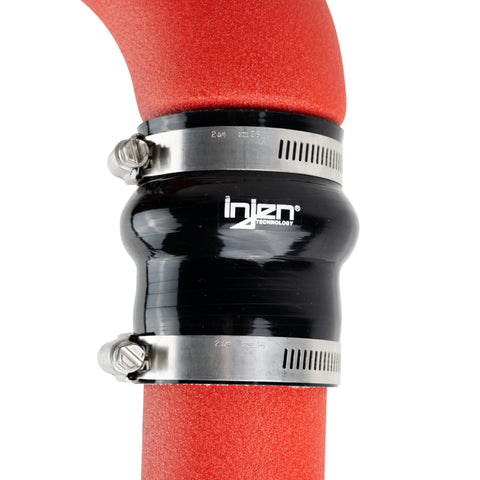 16-20 BMW L6-3.0L/ Turbo/ Twin Turbo/L4-2.0L/ L6-2.5L Wrinkle Red Turbo SES Intercooler Pipes - SES1128ICPWR