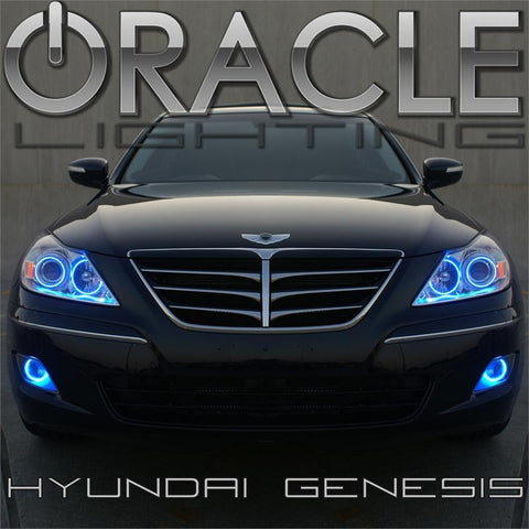 Oracle Hyundai Genesis 09-10 Halo Kit - ColorSHIFT - 2686-330