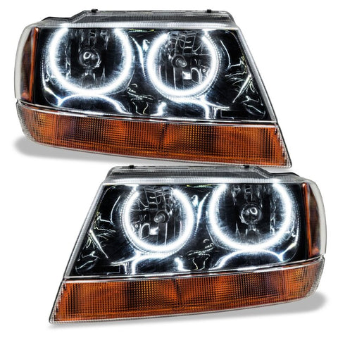Oracle Jeep Grand Cherokee 99-04 LED Halo Kit - White - 2334-001