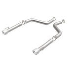 MagnaFlow Axle-Back 15-16 Dodge Charger 6.2/6.4L V8 Race Series SS Dual Tip Dual Rear Split Exit - 19235