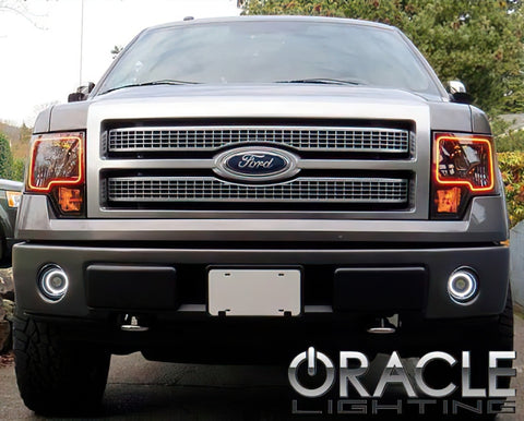 Oracle Ford F-150/Raptor 09-14 Halo Kit - ColorSHIFT w/ Simple Controller - 2300-504