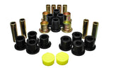 Energy Suspension 87-04 Dodge Dakota / 98-03 Durango 4WD Black Front End Control Arm Bushing Set - 5.3139G