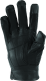 River Road Tucson Leather Perforated Gloves Black Womens - Small - 094501