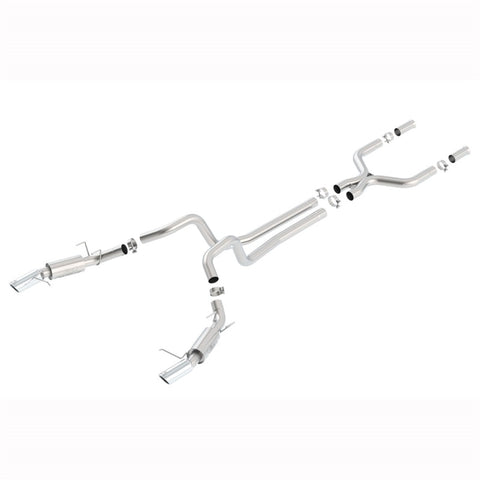 Ford Racing 2011-14 Mustang GT & 2011-12 GT500 3-inch Exhaust System - M-5230-MGTCA30