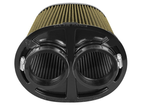 aFe Momentum Intake Rep Air Filter w/PG7 Media-3in F (Dual) x (8.25x6.25)in B x (7.25x5)in T x 9in H - 72-91115