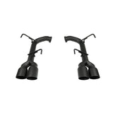 Remark 15-22 Subaru WRX STi VA Axle Back Exhaust Stainless Steel Single Wall Tip 4in Cerakote Black - RO-TSVA-S4B