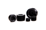 Fleece Performance Universal 1/8in NPT Hex Socket Plug - Black - FPE-NPT-18