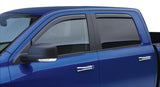 EGR 14+ Chev Silverado/GMC Sierra Dbl Cab In-Channel Window Visors - Set of 4 - Matte (571675) - 571675