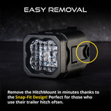 Diode Dynamics Hitch Mount LED Pod Reverse Kit C1R (No Harness) - DD7422NH