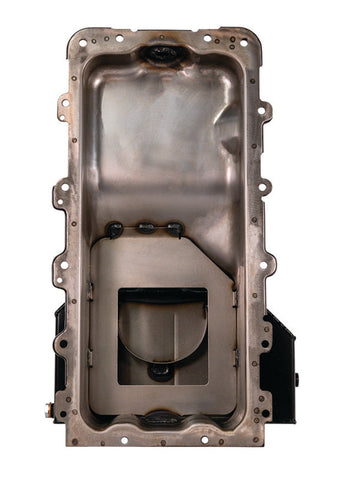 Moroso Ford 4.6/5.4L (w/Rear Sump) Kicked Out Wet Sump 7qt 6.5in Steel Oil Pan - 20546