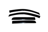 AVS 04-15 Nissan Titan Crew Cab Ventvisor Outside Mount Window Deflectors 4pc - Smoke - 94858