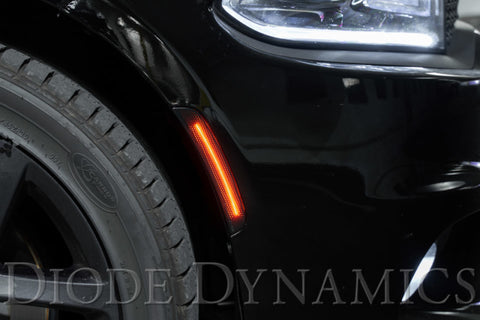 Diode Dynamics 15-21 Dodge Charger LED Sidemarkers for - Smoked (set) - DD5112