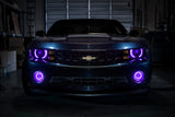 Oracle 10-13 Chevrolet Camaro LED Fog Light Halo Kit - UV/Purple - 1103-007