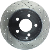 StopTech 05-13 Chrysler300/300C / 09-12 Dodge Challenger Rear Left Drilled & Slotted Rotor - 127.63060L