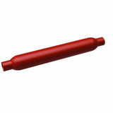 MagnaFlow Muffler Red Pack Series Glasspack 3.5in Rd 22in Body Length 2in/2in Inlet/Outlet - 13134