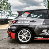 Seibon 2023+ Toyota GR Corolla MB-Style Carbon Fiber Rear Lip - RL23TYGRCOR-MB