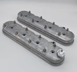 Granatelli 96-22 GM LS Tall Valve Cover w/Integral Angled Coil Mounts - Cast Finish - 640360