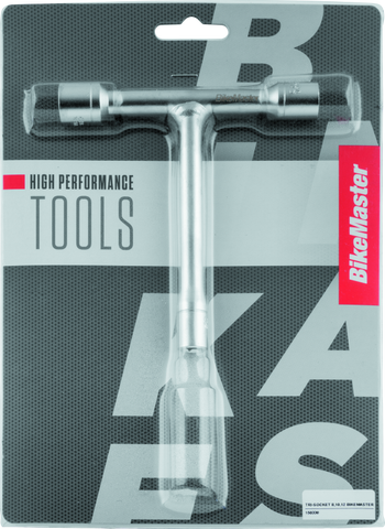 BikeMaster T-Handle 3-Way Socket - 8mm/10mm/12mm - 150330