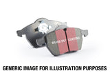 EBC 08-16 Mitsubishi Lancer Evo 10 2.0 Turbo (1 piece rotor) Ultimax2 Rear Brake Pads - UD1368
