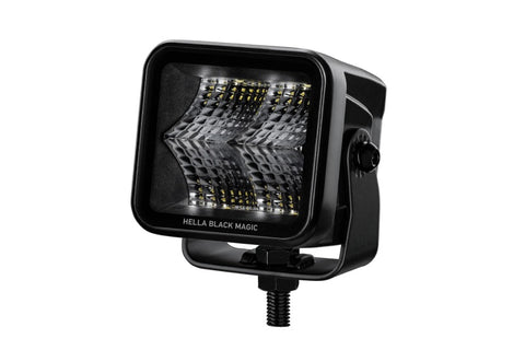 Hella Universal Black Magic 2.7in L.E.D. Cube Kit - Flood Beam - 358176801