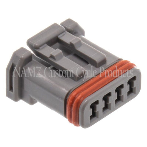 NAMZ JAE MX-1900 4-Position Gray Female Socket Housing (HD 69201179) - NJ-4S52