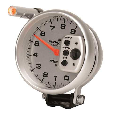 Autometer Ultra-Lite 5 inch 9000 RPM Single Range w/ Shift-Lite and Memory Tachometer - 6856