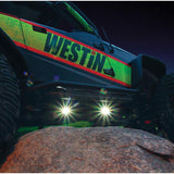Westin LED Rock Light Kit - 07-18 Jeep Wrangler JK / 18-19 Jeep Wrangler JL - Black - 09-80015