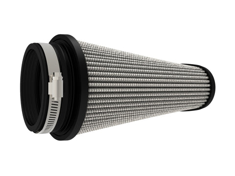 aFe Magnum FLOW Pro DRY S Universal Air Filter 3.5in Flange 5.75x5in Base 6x2.75in Top 6.5in Height - 21-90096