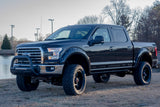 Lund 04-18 Ford F-150 (Excl. Heritage) Bull Bar w/Light & Wiring - Black - 47121206