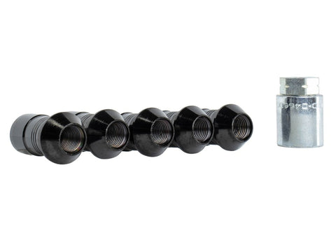 Ford Racing 2023+ Ford Bronco Raptor M14 x 1.5 Black Security Lug Nut Kit - Set of 5 - M-1A043-A5