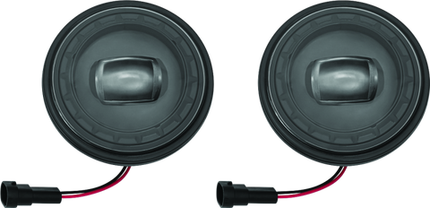 Kuryakyn Orbit 4-1/2in Passing Lamps Black - 2474