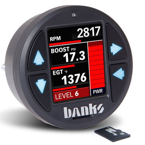 Banks Power 2008+ Universal CAN Bus iDash 1.8 Super Gauge - For Use w/ PedalMonster - 66569