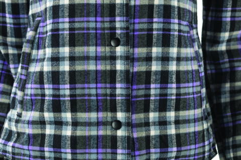 River Road Cameo Flannel Moto Shirt Womens - Small - 094527