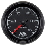 Autometer ES 52.4mm 0-100 PSI Oil Pressure Gauge - 5953