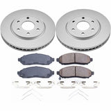 Power Stop 2019 Nissan Frontier Front Z17 Evolution Geomet Coated Brake Kit - CRK8324