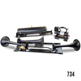 Kleinn 17-22 Ford F-250/ F-350/ F-450 Onboard Air System w/ Model 730 Horns - SDKIT17-734