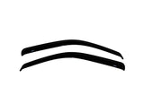 AVS 04-12 Chevy Colorado Standard Cab Ventvisor Outside Mount Window Deflectors 2pc - Smoke - 92457AVS