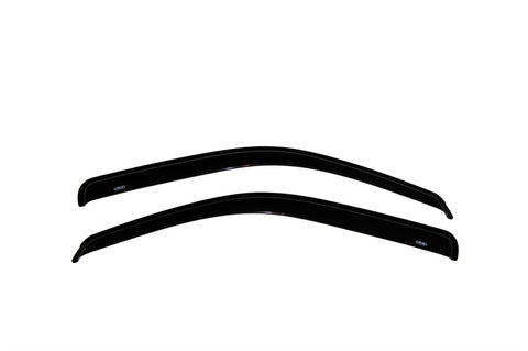 AVS 04-12 Chevy Colorado Standard Cab Ventvisor Outside Mount Window Deflectors 2pc - Smoke - 92457AVS