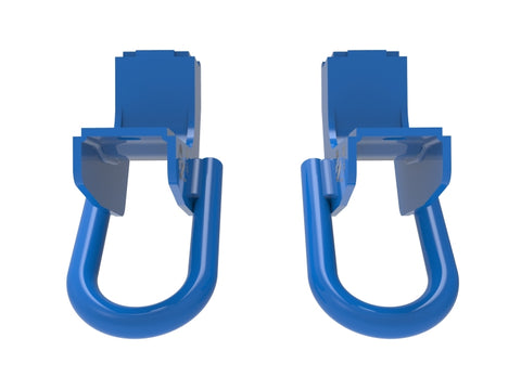 aFe Toyota Tundra 2022 V6-3.5L (tt) Front Tow Hook Blue - 450-72T001-L