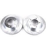Power Stop 16-19 Lexus LX570 Front Evolution Drilled & Slotted Rotors - Pair - JBR1309XPR