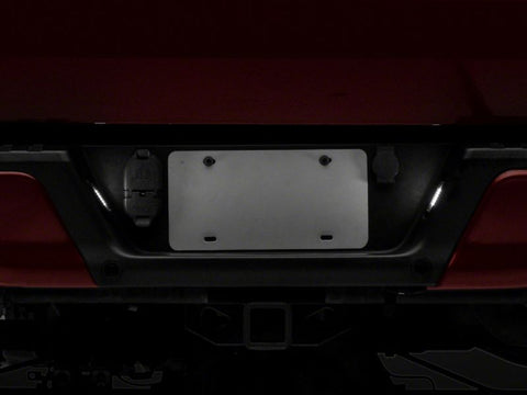Raxiom 07-14 Ford F-150 Axial Series LED License Plate Lamps- Smoked - T549999