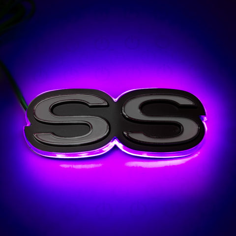 Oracle Chevrolet Camaro SS Illuminated Emblem - UV/Purple - 3095-007
