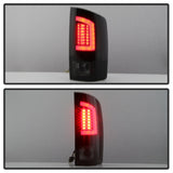 Spyder 02-06 Dodge Ram 1500 V3 Light Bar LED Tail Light - Blk Smoke (ALT-YD-DRAM02V3-LBLED-BSM) - 5084125