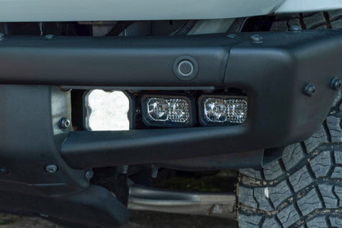 Diode Dynamics 21-Up Ford Bronco Stage Series Fog Pocket Kit - White Sport - DD7178