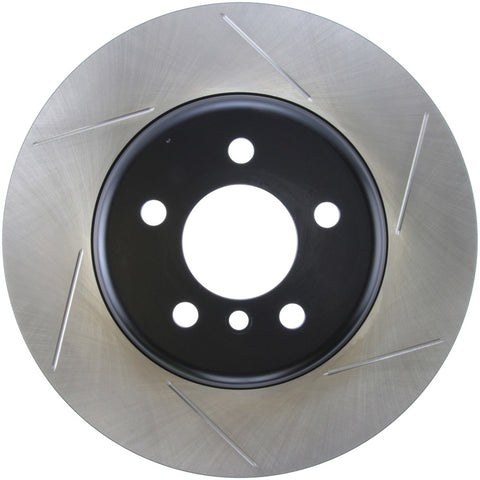 StopTech Sport 14-15 BMW 435i Rear Left Slotted Brake Rotor - 126.34147SL