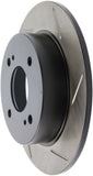 StopTech Power Slot Slotted 89-98 240SX w/ or w/o ABS 4 Lug Rear Left Rotor - 126.42042SL