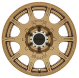Method MR308 Roost 17x8.5 0mm Offset 6x5.5 106.25mm CB Method Bronze Wheel - MR30878560900
