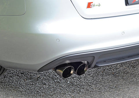 AWE Tuning Audi B8 / B8.5 S4 3.0T Touring Edition Exhaust - Diamond Black Tips (90mm) - 3010-43014