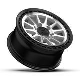fifteen52 Range HD 17x8.5 5x127 0mm ET 71.5mm Center Bore Machined Clear/Gloss Black Wheel - GHDMC-178557-00