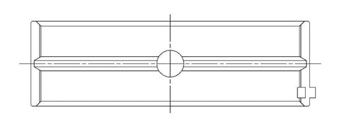 ACL **Coated** Chev. V8 267-305-327-350 Race Series Engine Crankshaft Main Bearing Set - 5M909HC-001